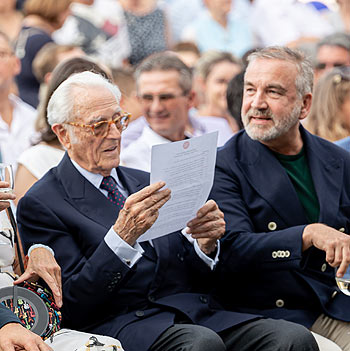 Gärtnerplatz Open Air, u.a. Franz Herzog von Bayern und Thomas Greinwald    (©Foto: Matthias Rüby) 